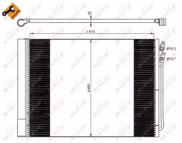 Конденсатор NRF 350033