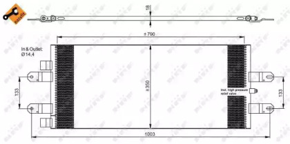 Конденсатор NRF 350043