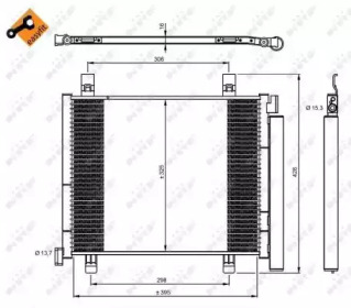 Конденсатор NRF 350045