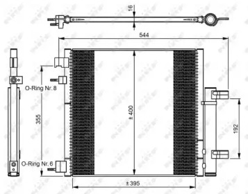 Конденсатор NRF 350048