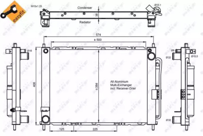 Конденсатор NRF 350057