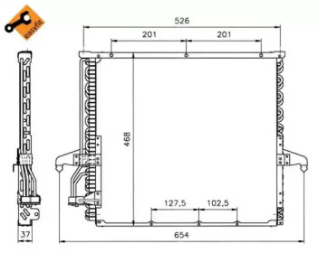 Конденсатор NRF 35006