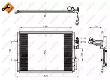 Конденсатор NRF 350207