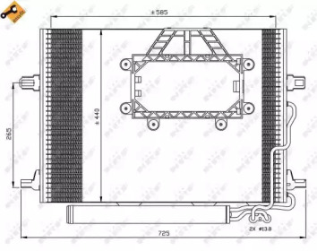 Конденсатор NRF 350211