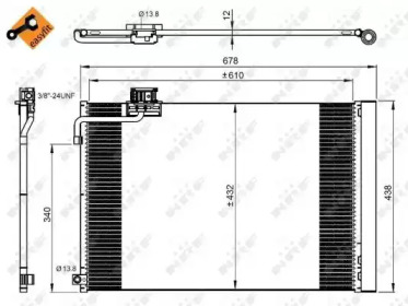 Конденсатор NRF 350214