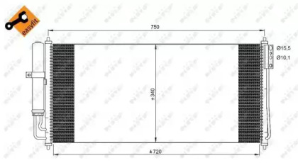 Конденсатор NRF 350215