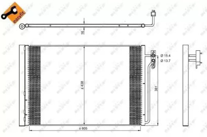 Конденсатор NRF 350224