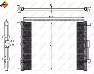 Конденсатор NRF 350230