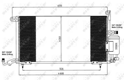 Конденсатор NRF 35035