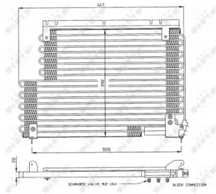 Конденсатор, кондиционер NRF 35192