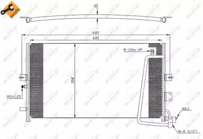 Конденсатор NRF 35269