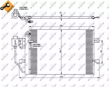 Конденсатор NRF 35309