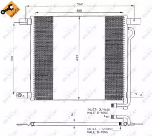 Конденсатор NRF 35325