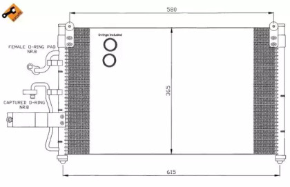 Конденсатор NRF 35355