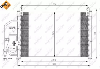 Конденсатор NRF 35393