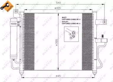 Конденсатор NRF 35428