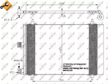 Конденсатор NRF 35437