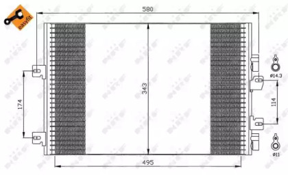 Конденсатор NRF 35543