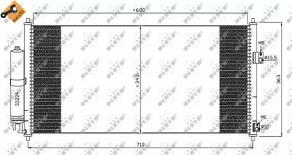 Конденсатор NRF 35565