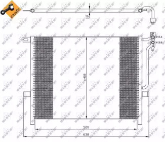 Конденсатор NRF 35589