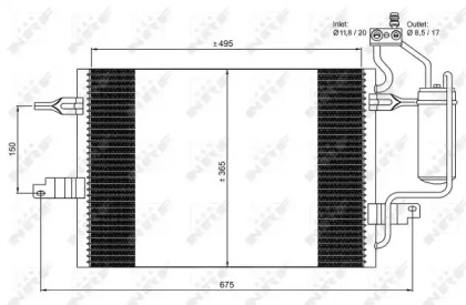 Конденсатор NRF 35599