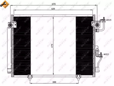 Конденсатор NRF 35619