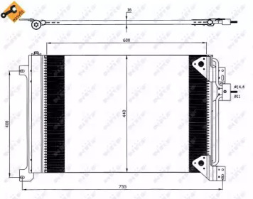 Конденсатор NRF 35625