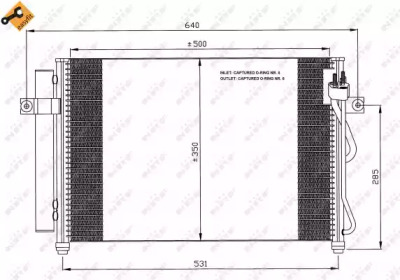 Конденсатор NRF 35630