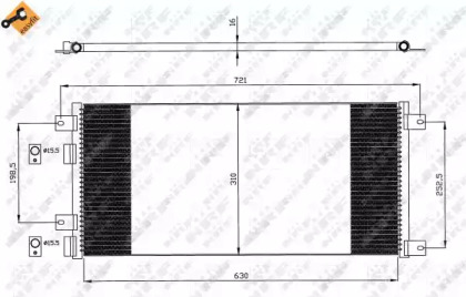 Конденсатор NRF 35643