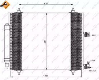 Конденсатор NRF 35669