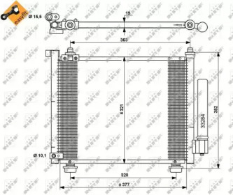 Конденсатор NRF 35764