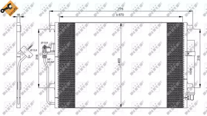 Конденсатор NRF 35849