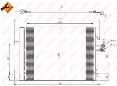 Конденсатор NRF 35850