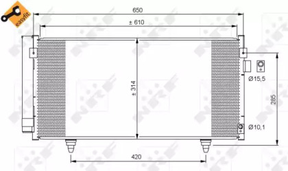 Конденсатор NRF 35855