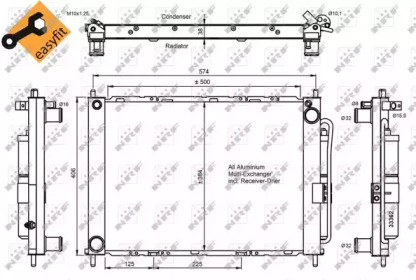 Конденсатор NRF 35886