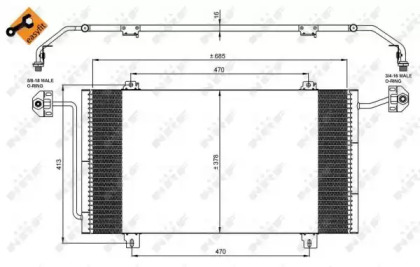 Конденсатор NRF 35908