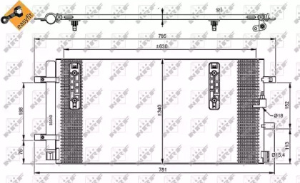 Конденсатор NRF 35916