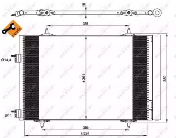 Конденсатор NRF 35945