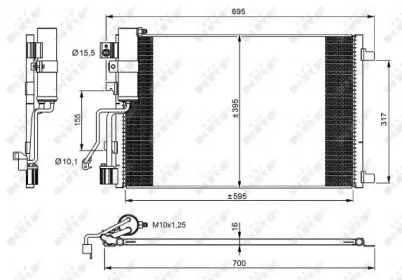 Конденсатор NRF 35974