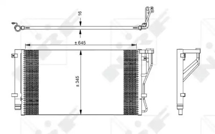 Конденсатор, кондиционер NRF 35980