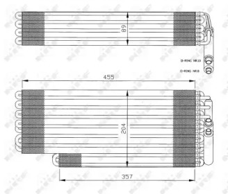 Испаритель NRF 36078