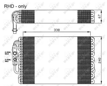 Испаритель NRF 36119