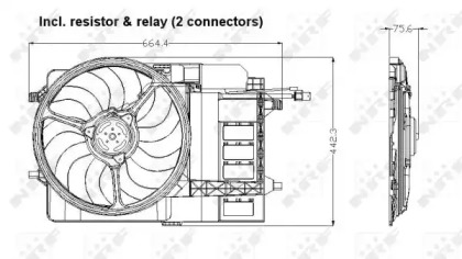 Вентилятор NRF 47302