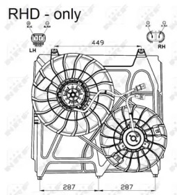 Вентилятор NRF 47549