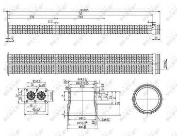 Теплообменник NRF 48103