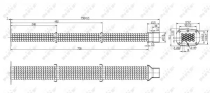 Теплообменник NRF 48106