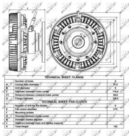 Сцепление NRF 49006