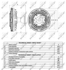 Сцепление NRF 49164