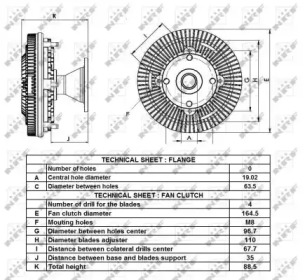 Сцепление NRF 49425