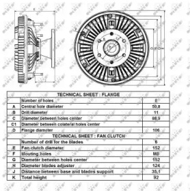 Сцепление NRF 49429